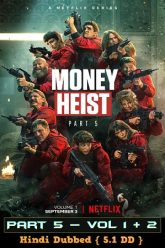 Download Money Heist (Season 5 Vol. 1 – Vol 2) Hindi Dubbed [5.1 DD] Dual Audio